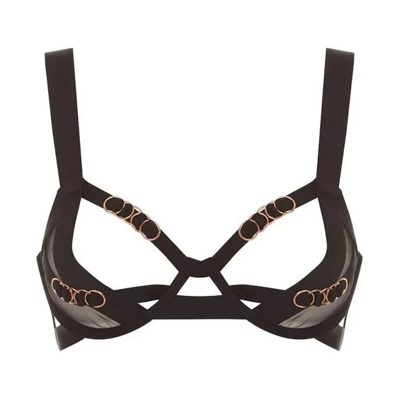 vibration für beide NWT Sexy BLUEBELLA SEXY HOT BLACK Orion Statement Bra